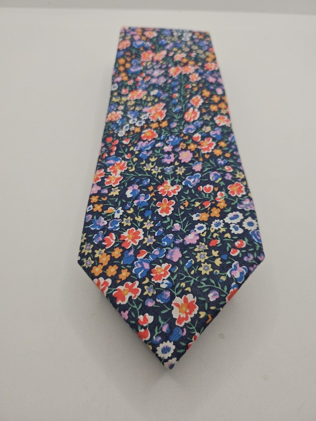 T.M Lewin Liberty Fabric Flower Art Mens Silk Tie Wedding Formal Neck Tie BX17