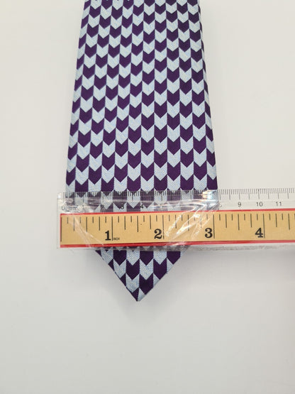 Charles Tyrwhitt Skinny Purple Mens Silk Tie Classic Designer Necktie Vintage Mens Tie UK BX13