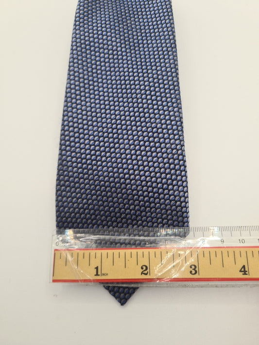 Ted Baker Blue Spotty Mens Silk Tie Classic Designer Necktie Formal Spotted Vintage Mens Tie UK BX5