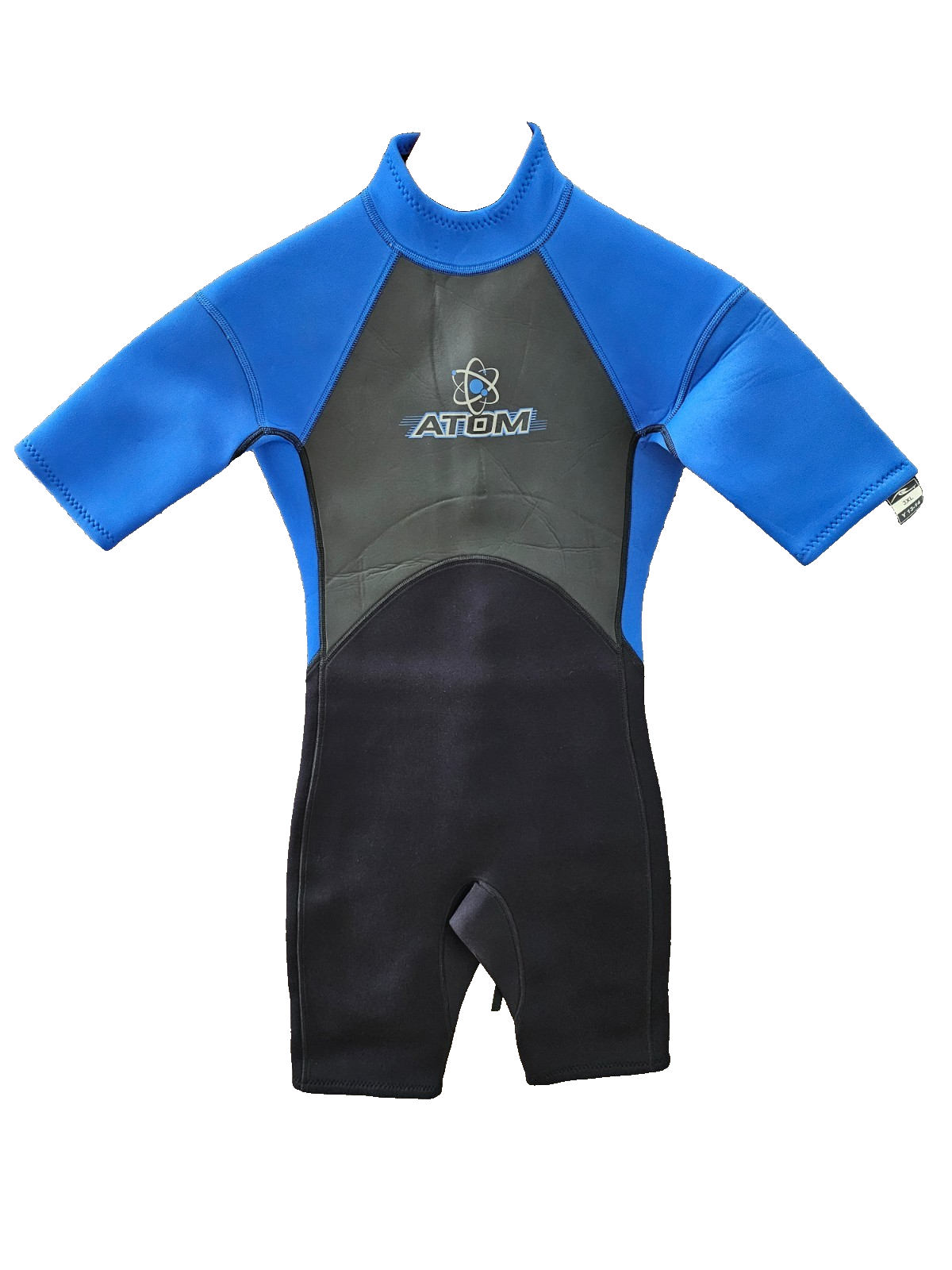 Atom Kids 3XL Age 16 Yrs 2.5MM Shorty wetsuit Surf Swim Paddle Holiday KW168