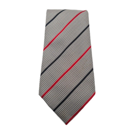 Vintage Coles Stripe Retro Mens Silk Tie Classic Designer Necktie Striped Vintage Mens Tie UK BX12