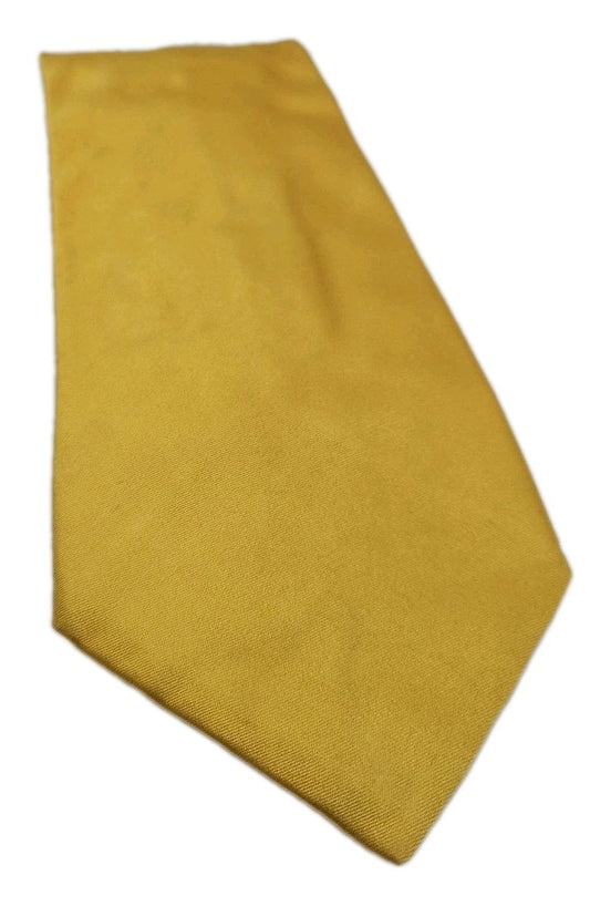 Paul Smith Plain Gold Mens Silk Tie Wedding Formal Neck Tie BX17