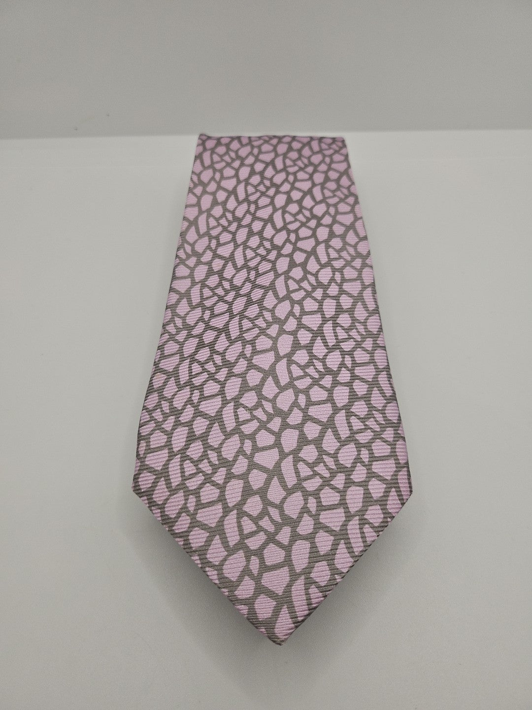 Rare Land Rover Pink Print Mens Silk Tie Wedding Formal Neck Tie BX18