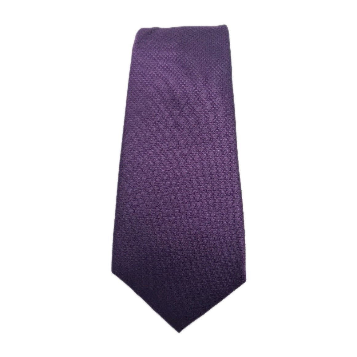 Hawes & Curtis Plain Purple Mens Silk Tie Classic Designer Necktie Vintage Mens Tie UK BX11