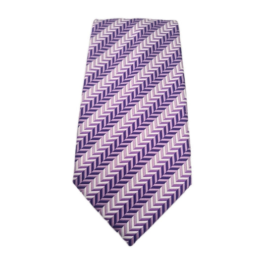 Hawes & Curtis Blue Purple Mens Silk Tie Classic Designer Necktie Formal Vintage Mens Tie UK BX3