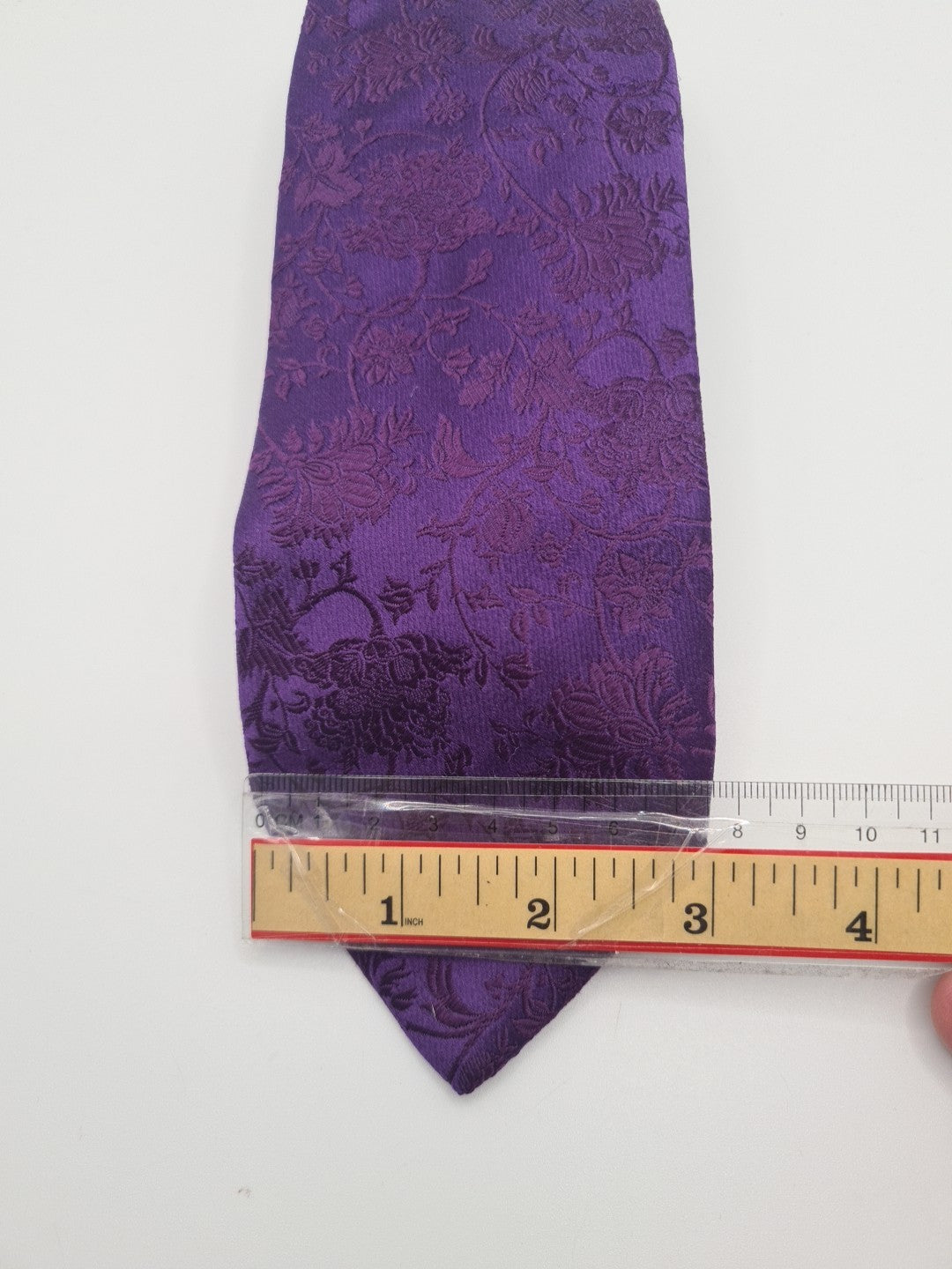 Thomas Pink Purple Floral Mens Silk Tie Classic Designer Necktie Formal Vintage Mens Tie UK BX10
