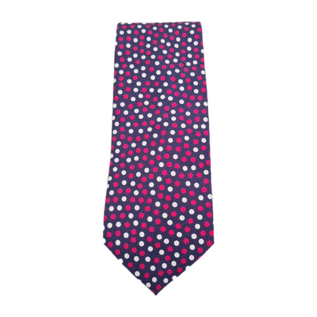 Purple / Pink spotted pattern wedding Silk Tie | Designer Mens Tie UK Spotted Vintage Mens Tie UK BX14