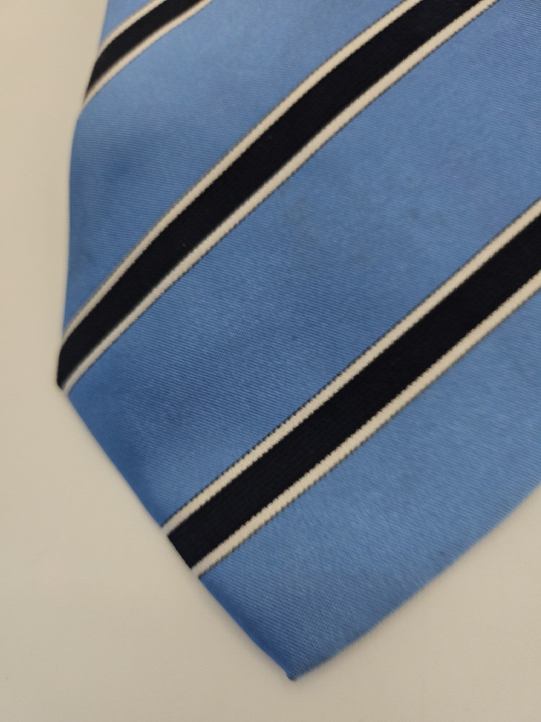 Crow Gothic Graphic Tie | Reworked Vintage Mens Tie UK | Statement Novelty BX13