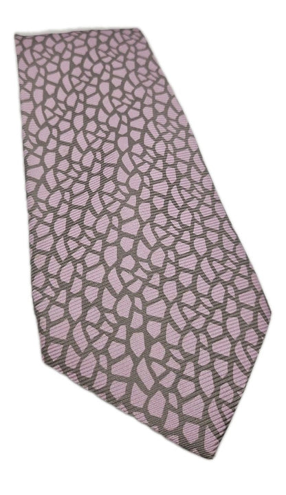 Rare Land Rover Pink Print Mens Silk Tie Wedding Formal Neck Tie BX18