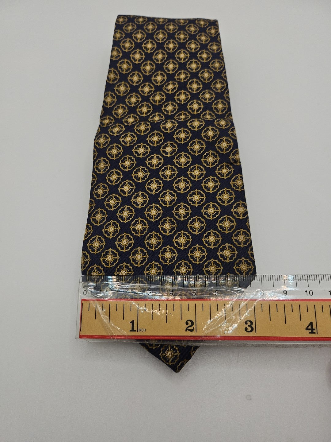 Liberty Vintage Blue Flower Pattern Mens Silk Tie Wedding Formal Neck Tie BX13