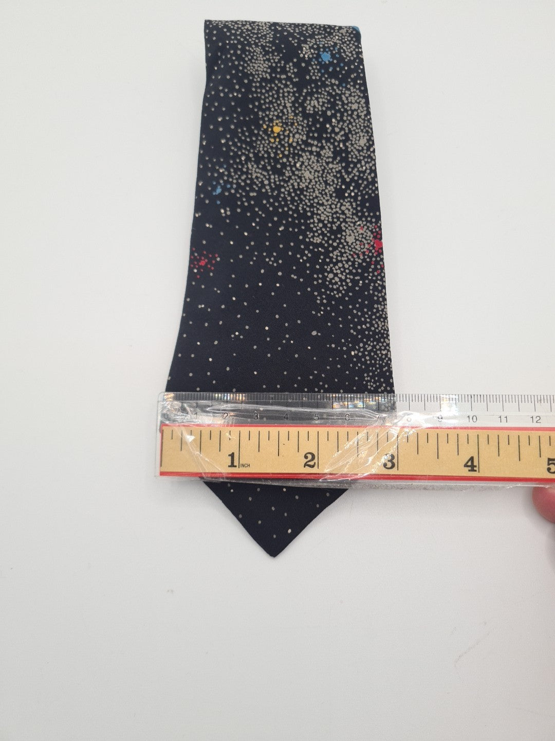 Vintage Retro Black Pattern Spotty Mens Silk Tie Classic Designer Necktie Spotted Vintage Mens Tie UK BX12