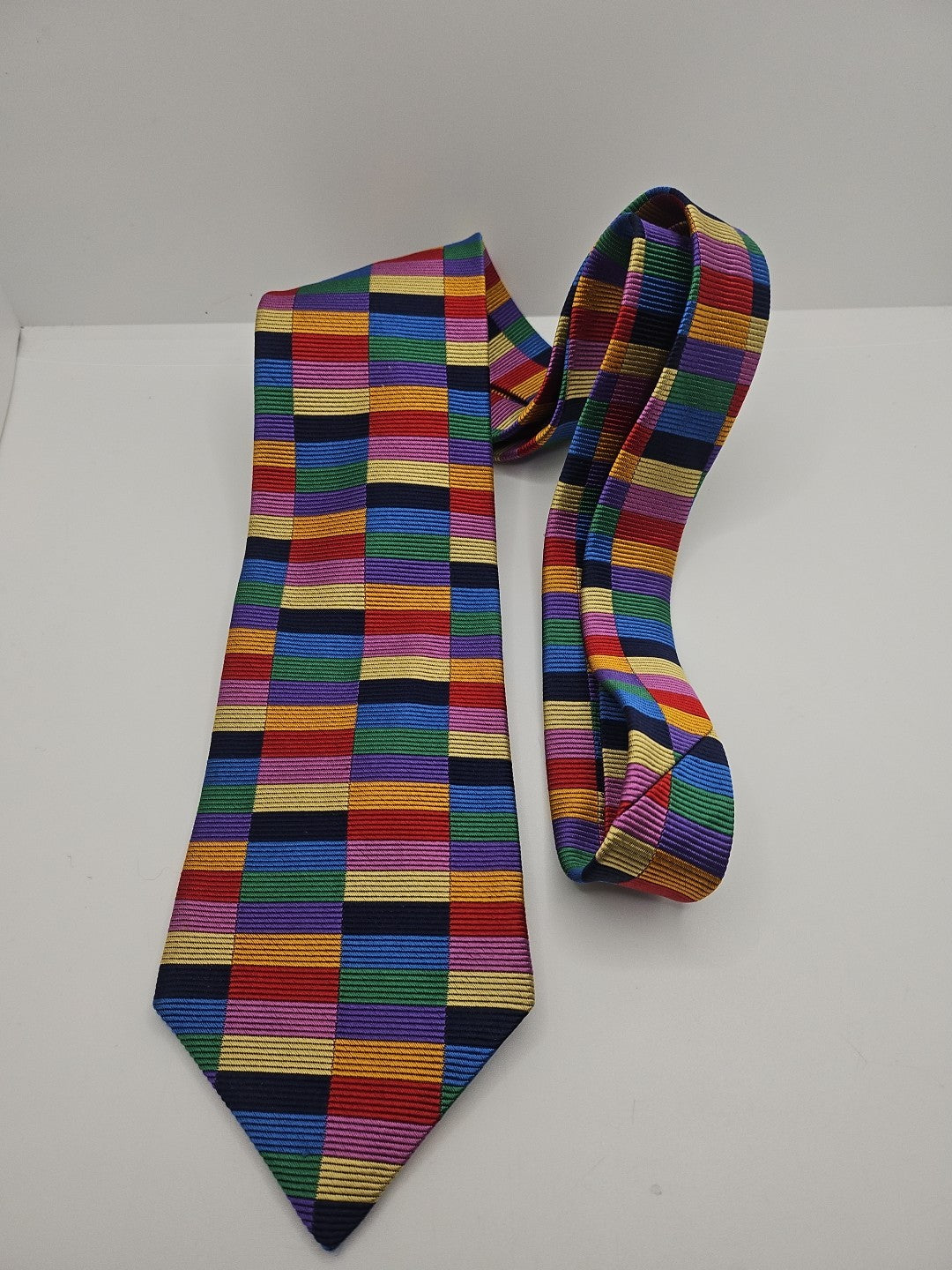 Bright retro Pattern Woven Mens Silk Tie Wedding Formal Neck Tie BX18