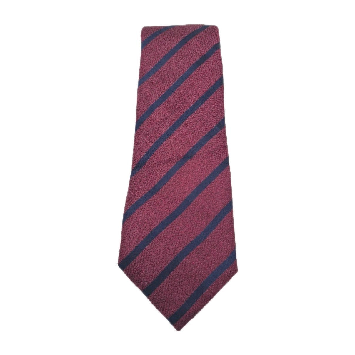 Charles Tyrwhitt Stripe Skinny Maroon Mens Silk Tie Classic Formal Necktie Striped Vintage Mens Tie UK BX14