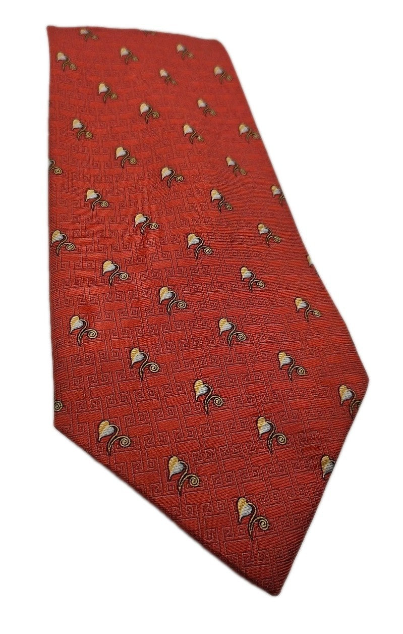 Red Leaf Flower Pattern Mens Silk Tie Wedding Formal Neck Tie BX15