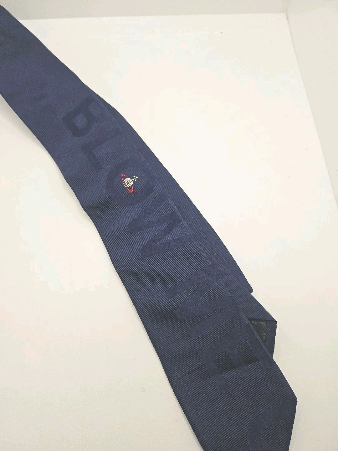 Vivienne Westwood Blow Me Logo Rare Mens Silk Tie Wedding Formal Neck Tie BX18