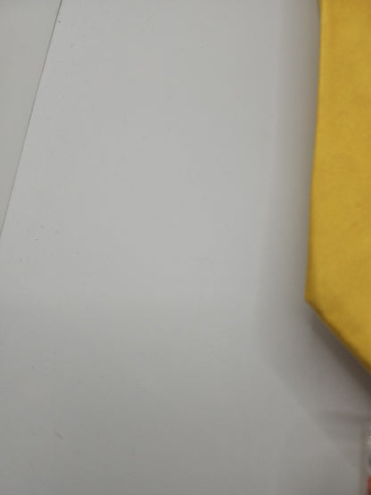 Paul Smith Plain Gold Mens Silk Tie Wedding Formal Neck Tie BX17