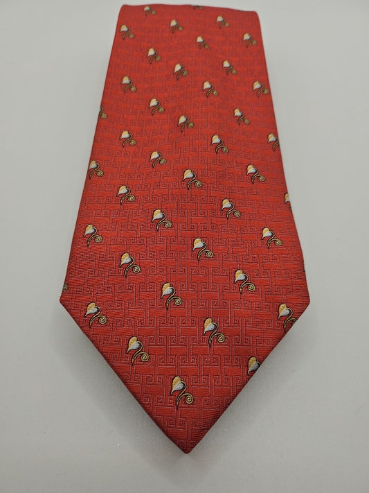 Red Leaf Flower Pattern Mens Silk Tie Wedding Formal Neck Tie BX15