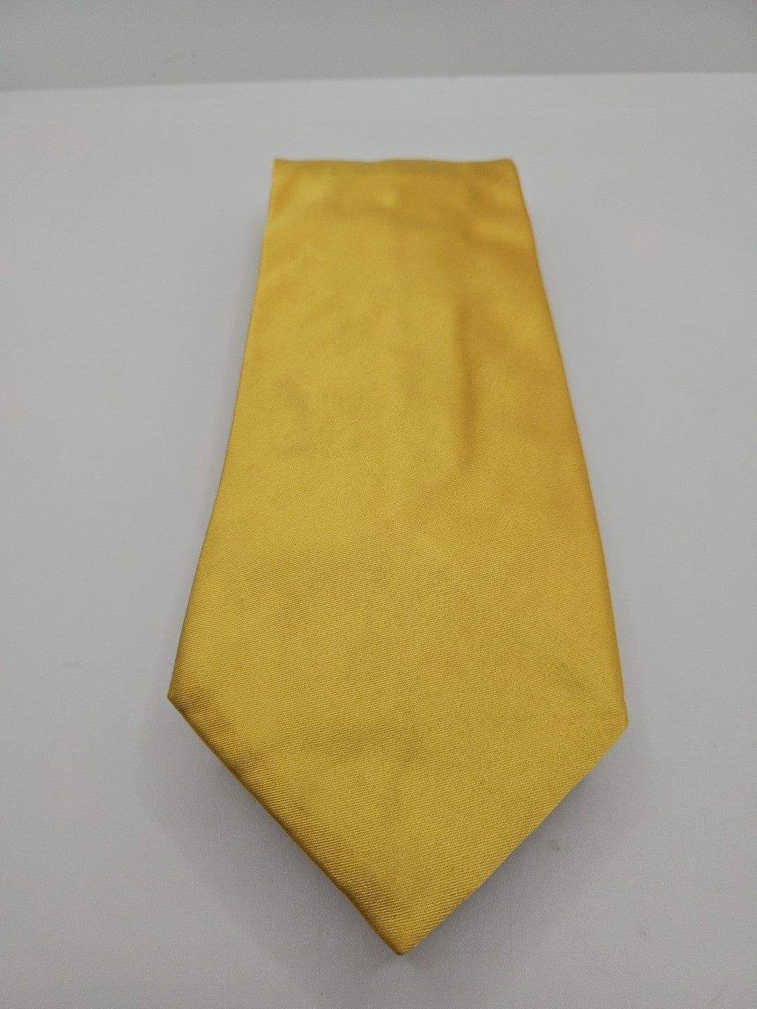 Paul Smith Plain Gold Mens Silk Tie Wedding Formal Neck Tie BX17