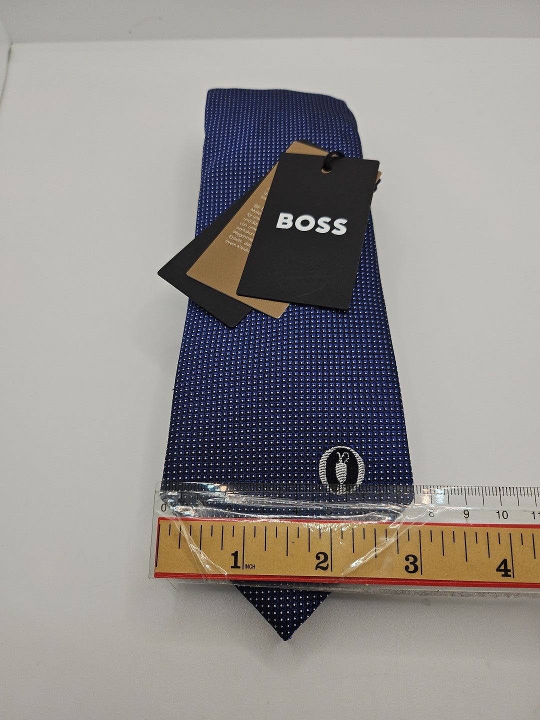 Hugo Boss Rare The Open 147TH Carnoustie NWT Mens Silk Tie Neck Tie BX17