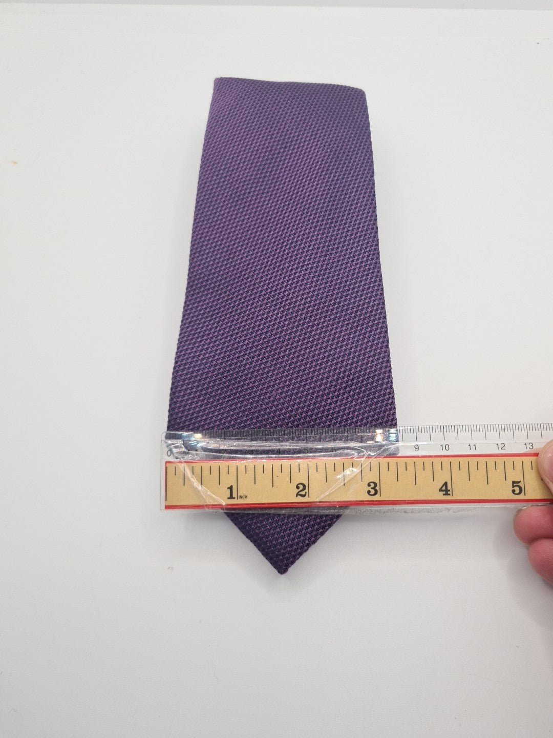 Charles Tyrwhitt Purple Pattern Mens Silk Tie Classic Designer Neck Formal Vintage Mens Tie UK BX6