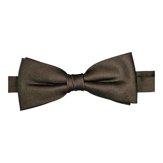 Tie Rack Plain Black Satin Style Bow Tie