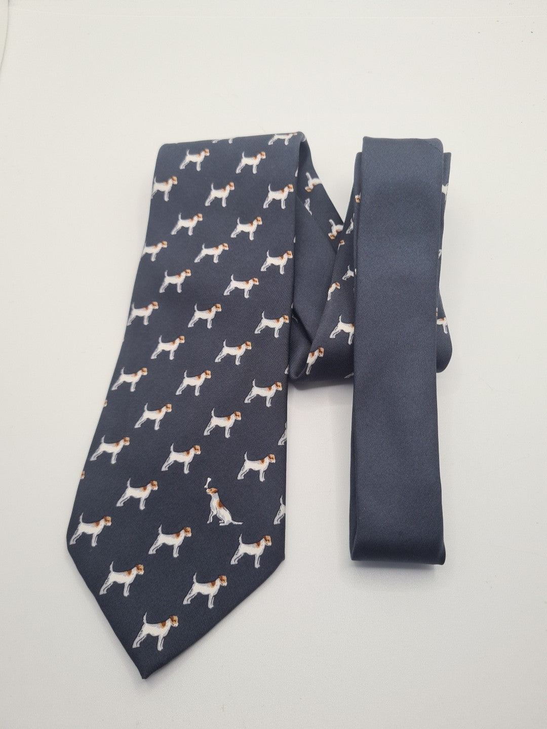 Thomas Pink Dog pattern Mens Silk Tie Classic Designer Necktie Formal Vintage Mens Tie UK BX4