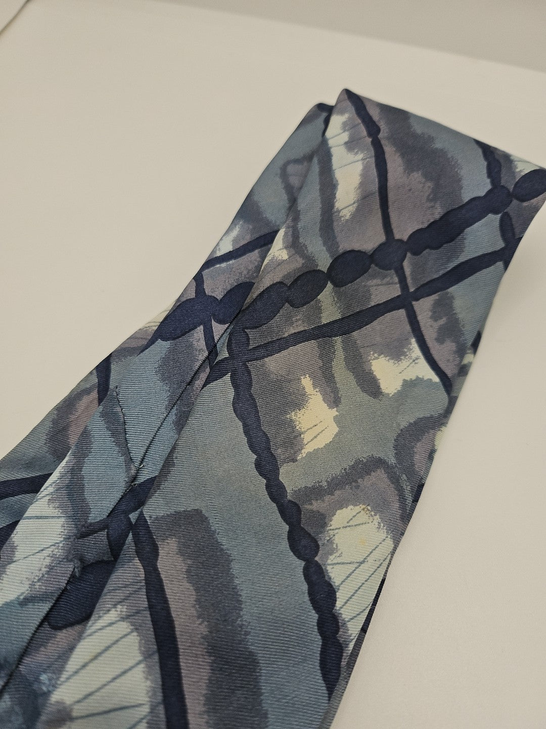 Vintage Tarot Wide Tie | Reworked Vintage Mens Tie UK | Statement Novelty BX13