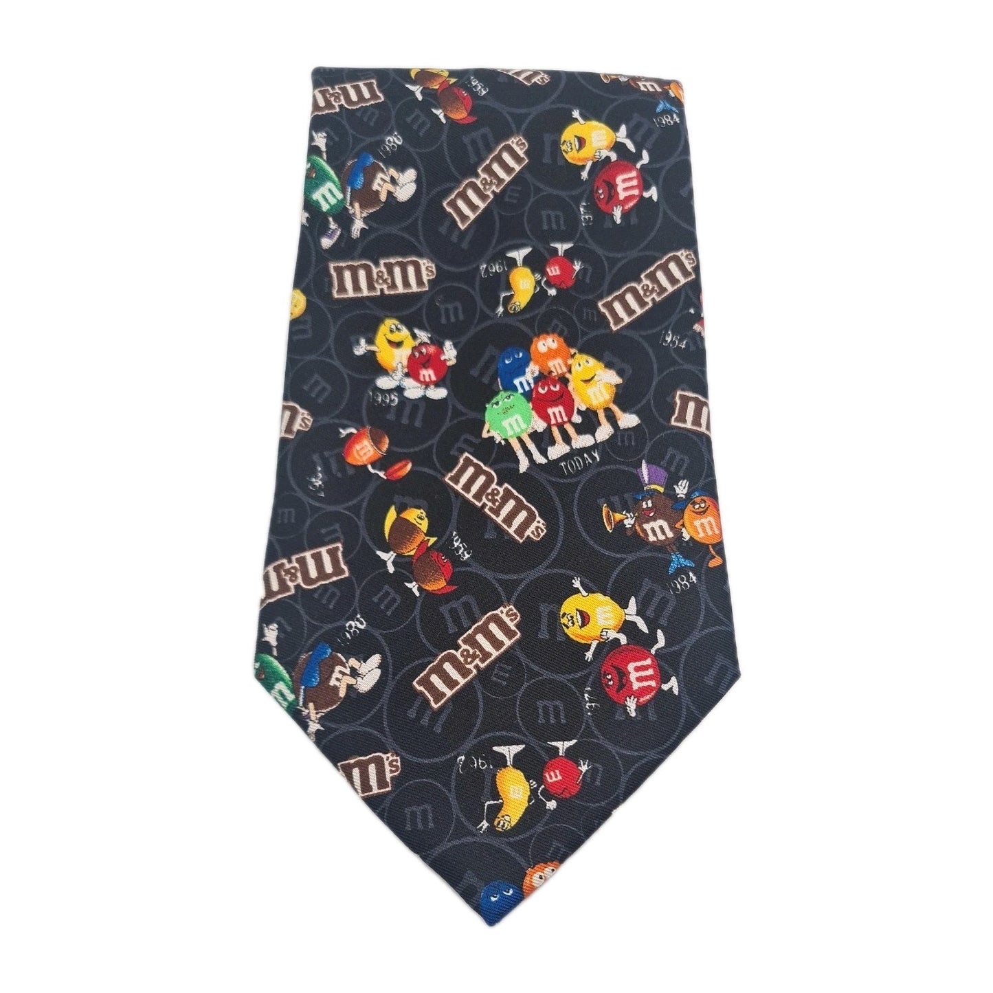 M & M's Sweets Mens Silk Tie Classic Designer Necktie Formal Business Vintage Mens Tie UK BX8