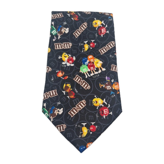 M & M's Sweets Mens Silk Tie Classic Designer Necktie Formal Business Vintage Mens Tie UK BX8