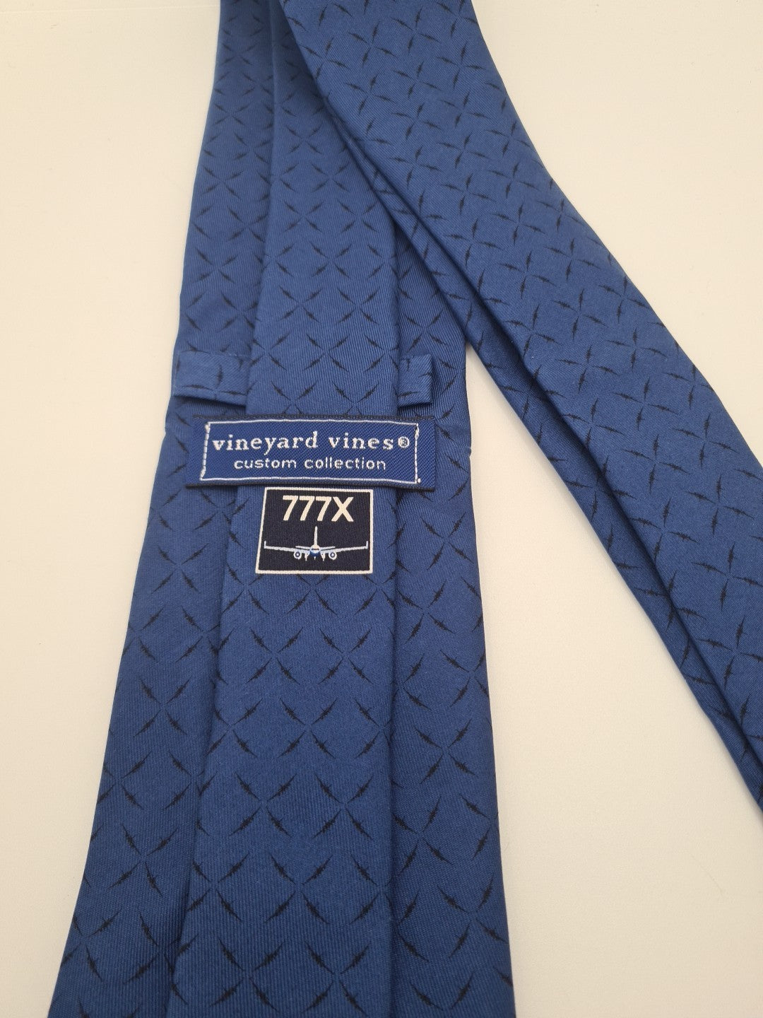 Vineyard Vines Limited edition Blue Mens Silk Tie Classic Designer Necktie Vintage Mens Tie UK BX11