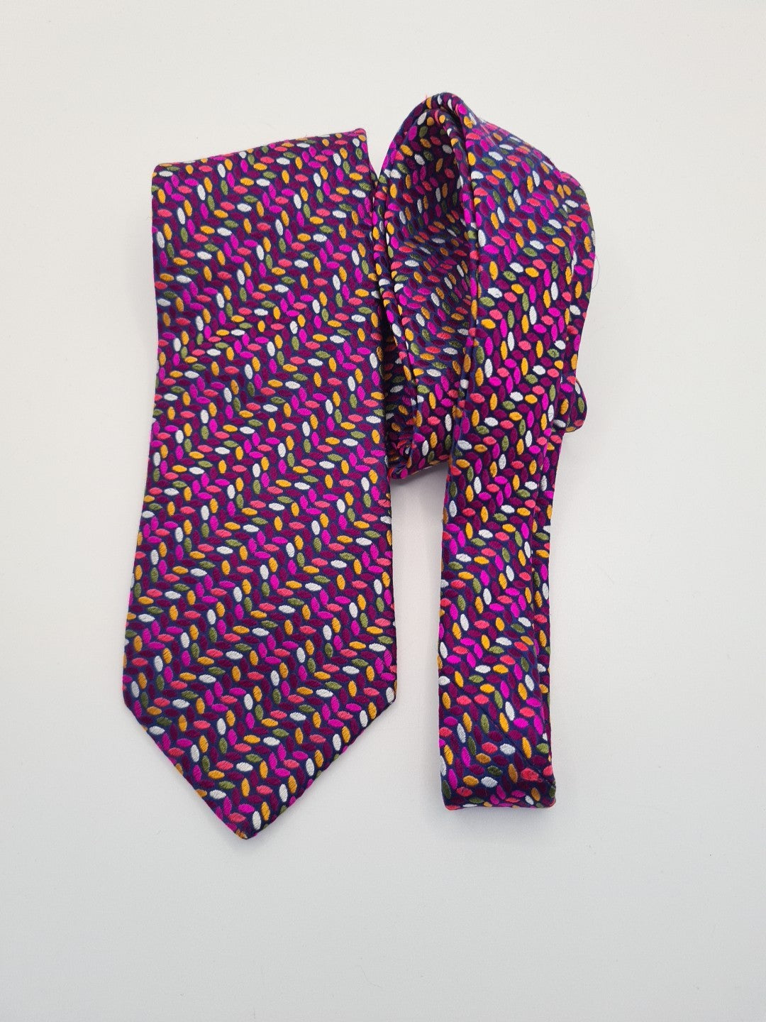 Charles Tyrwhitt Bright Wedding Mens Silk Tie Classic Designer Necktie Vintage Mens Tie UK BX12