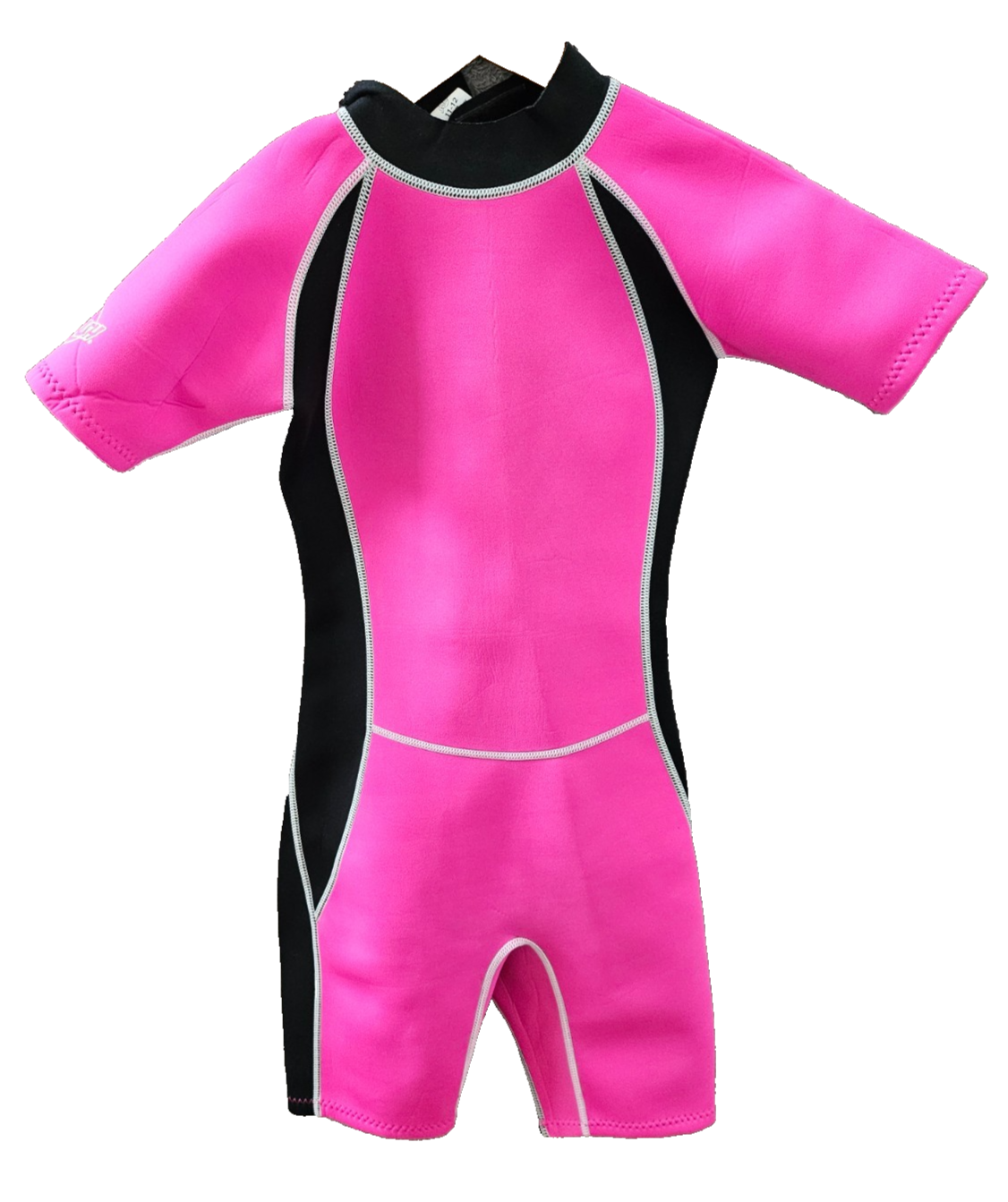 Pink Kids Age 11/12 Yrs  2.5MM Shorty wetsuit Surf Swim Paddle Holiday Kw180
