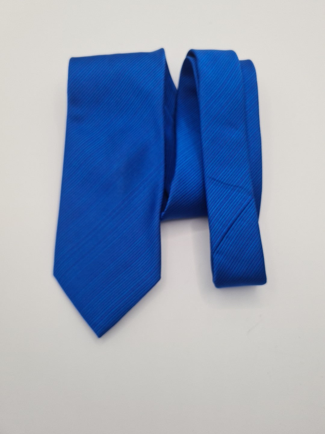 John Lewis Plain Blue stripe Mens Silk Tie Classic Designer Necktie Striped Vintage Mens Tie UK BX8