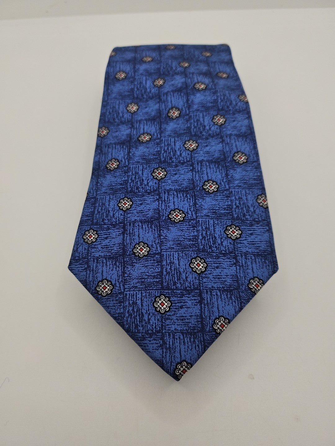 Charles Tyrwhitt Blue Flower Vintage Mens Silk Tie Wedding Formal Neck Tie BX13
