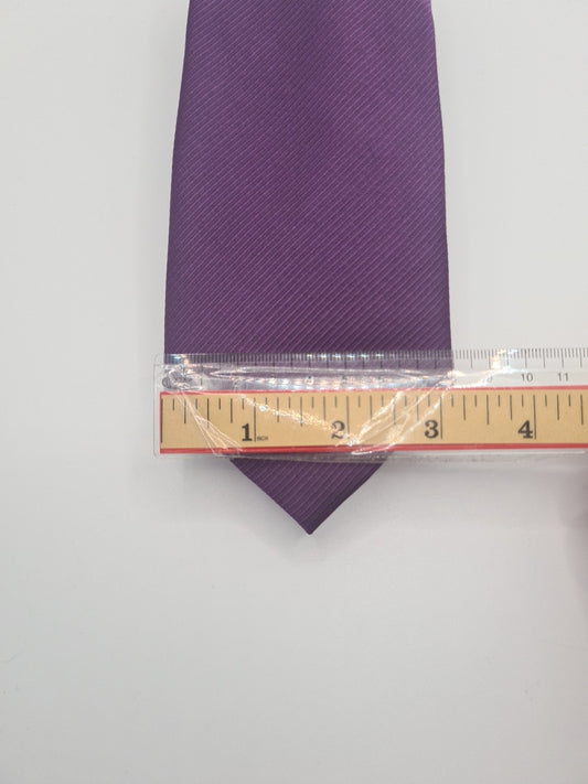 Paul Costelloe Plain Purple Mens Silk Tie Classic Designer Necktie Formal Vintage Mens Tie UK BX6