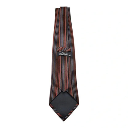 Ben Sherman Black Rainbow Wedding formal Neck tie  Heavy Silk Tie