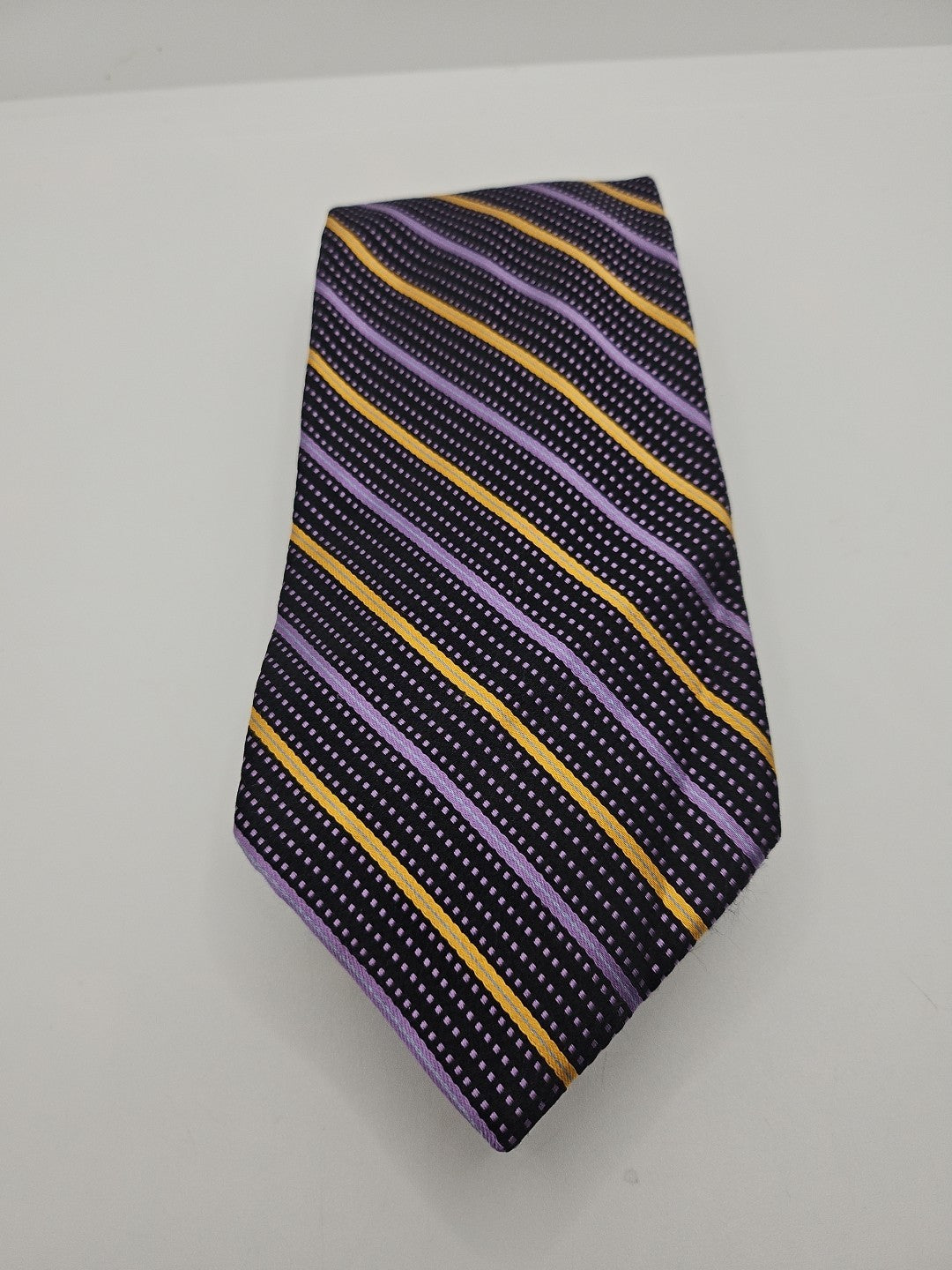 Valentino Striped Retro Pattern Mens Silk Tie Wedding Formal Neck Tie BX11
