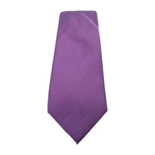 Hawes & Curtis Plain Purple Mens Silk Tie Classic Designer Necktie Formal Vintage Mens Tie UK BX5